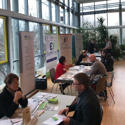 Große Nachfrage an den Beratungstischen
