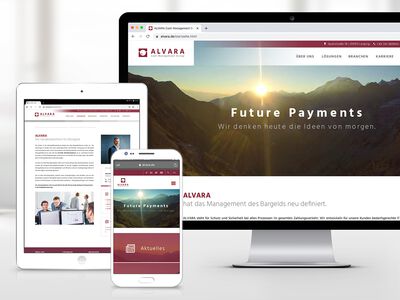ALVARA Neue Webseite