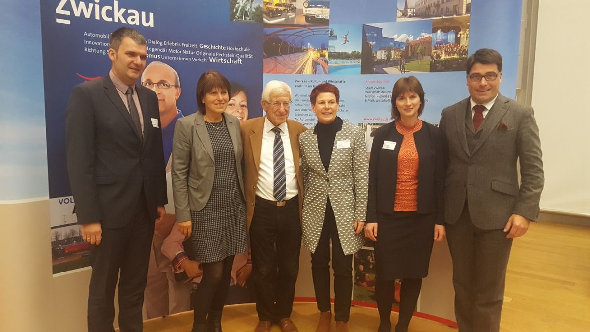 Die Akteure des Wirtschaftsforum der Stadt Zwickau