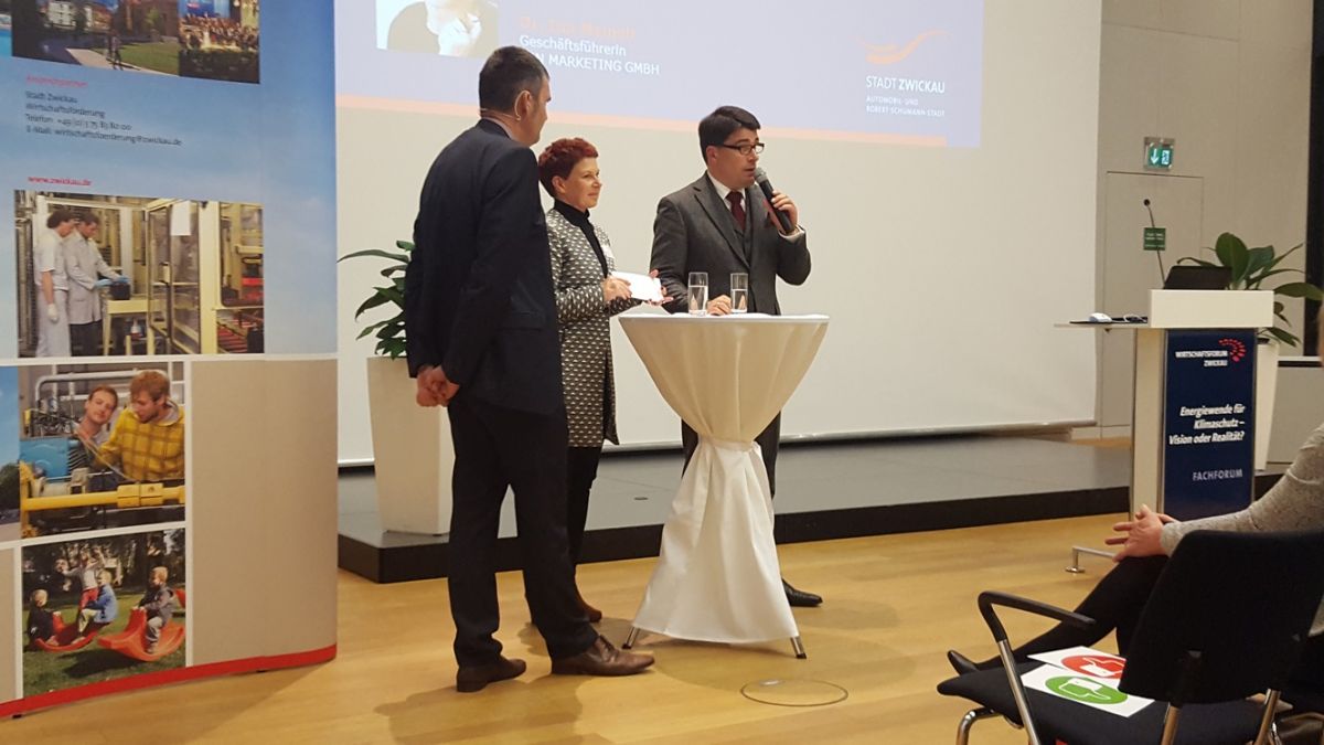 Dr. Ina Meinelt moderiert das Wirtschaftsforum der Stadt Zwickau am 10. November 2016