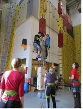 Team- Incentive für die GETT Gerätetechnik GmbH in der Kletterhalle