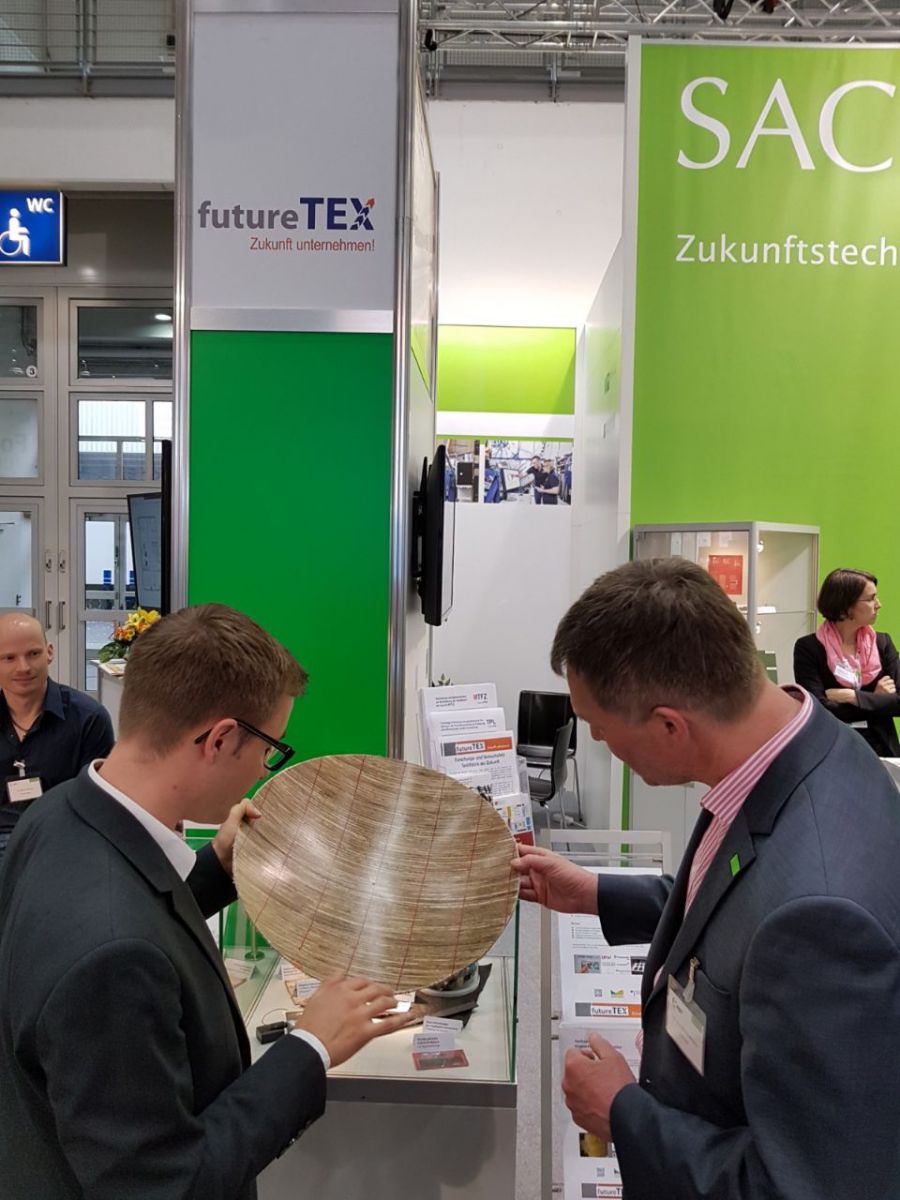 futureTEX präsentiert Forschungsergebnisse auf der HANNOVER MESSE 2018
