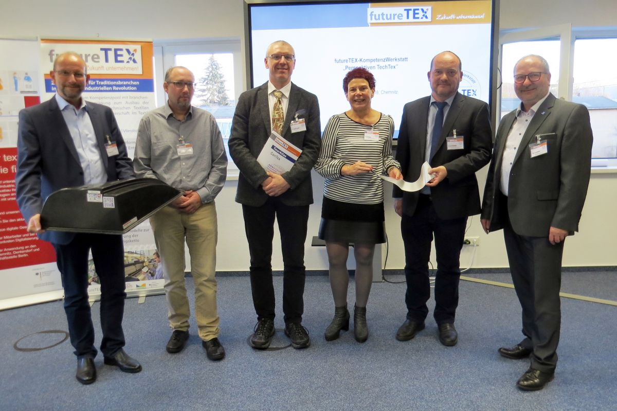 Akteure der Kompetenzwerkstatt „Perspektiven techTex“